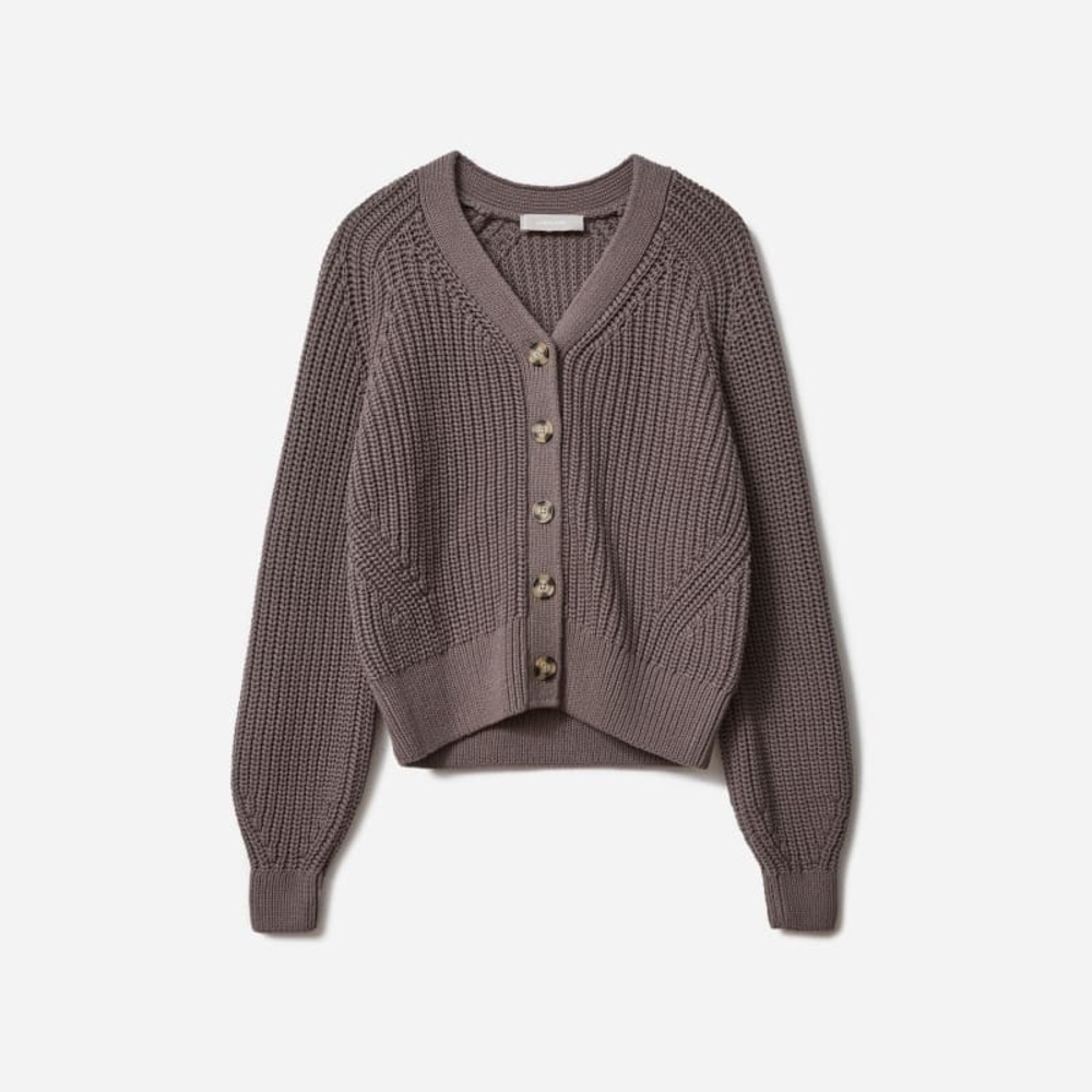 The Texture Cotton Cardigan M